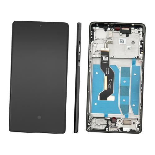 Lcd + Touch + Frame Motorola Moto G85 5G Xt2427 - Urban Grey Originale